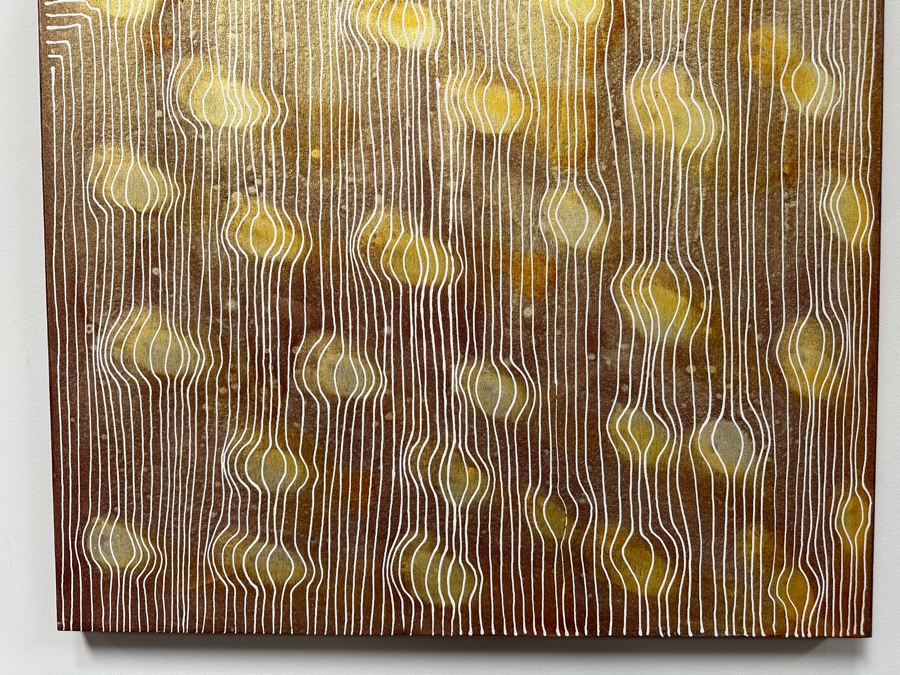 Gerrit Greve (1948-2024, Cardiff by the Sea, CA) Original Acrylic Painting On Canvas Titled 'Dreaming #78' 2006 Signed Verso 36' X 48' Estimate $1,728 - $2,160 [Photo 5]