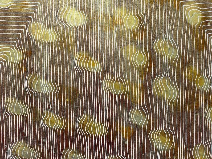 Gerrit Greve (1948-2024, Cardiff by the Sea, CA) Original Acrylic Painting On Canvas Titled 'Dreaming #78' 2006 Signed Verso 36' X 48' Estimate $1,728 - $2,160 [Photo 4]