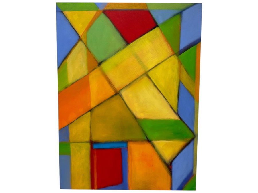 Gerrit Greve (1948-2024, Cardiff by the Sea, CA) Original Acrylic Painting On Canvas Signed Verso 36' X 48' Estimate $1,728 - $2,160