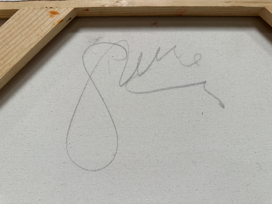 Gerrit Greve (1948-2024, Cardiff by the Sea, CA) Original Acrylic Painting On Canvas Signed Verso 36' X 48' Estimate $1,728 - $2,160 [Photo 6]