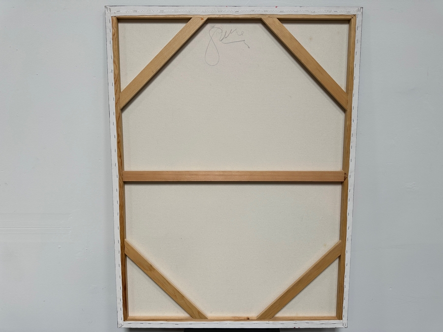 Gerrit Greve (1948-2024, Cardiff by the Sea, CA) Original Acrylic Painting On Canvas Signed Verso 36' X 48' Estimate $1,728 - $2,160 [Photo 5]