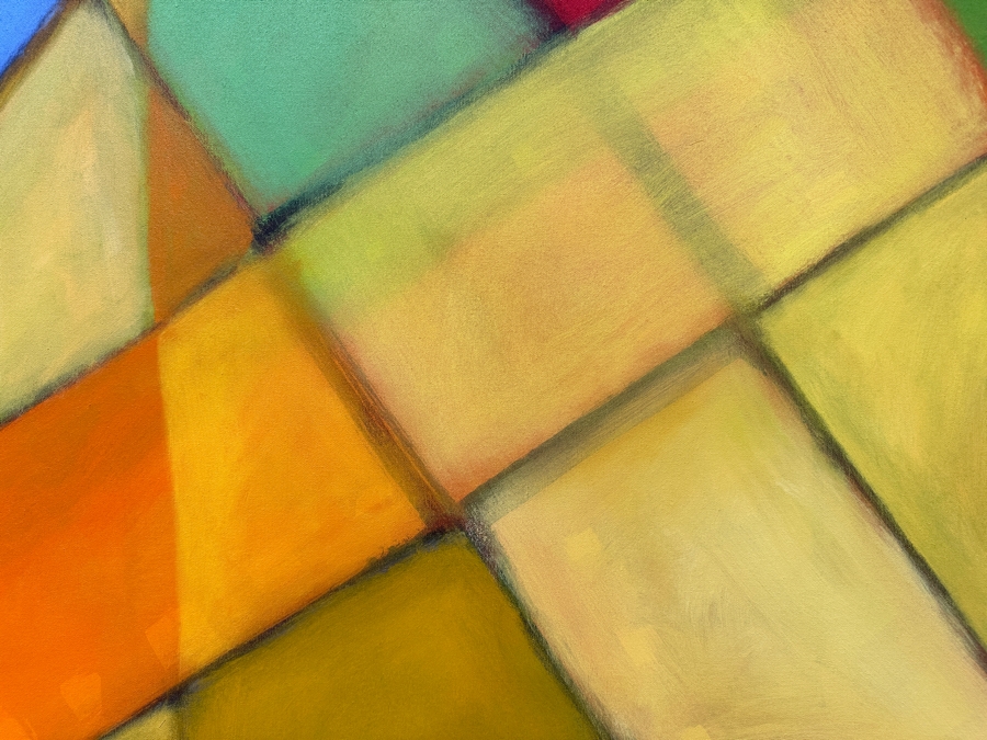 Gerrit Greve (1948-2024, Cardiff by the Sea, CA) Original Acrylic Painting On Canvas Signed Verso 36' X 48' Estimate $1,728 - $2,160 [Photo 3]