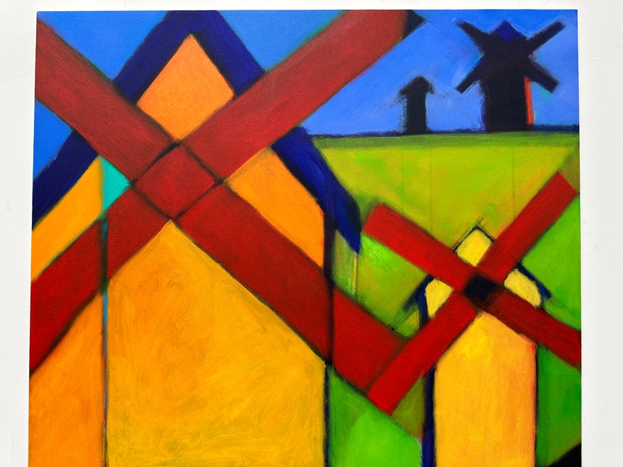 Gerrit Greve (1948-2024, Cardiff by the Sea, CA) Original Acrylic Painting On Canvas Signed Verso 36' X 48' Estimate $1,728 - $2,160 [Photo 4]