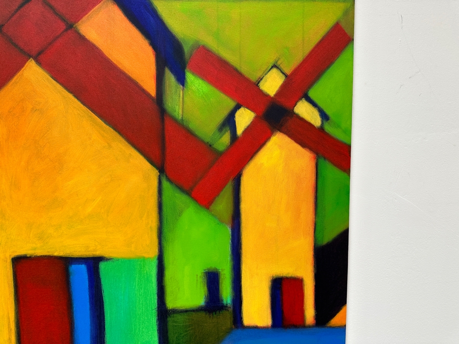 Gerrit Greve (1948-2024, Cardiff by the Sea, CA) Original Acrylic Painting On Canvas Signed Verso 36' X 48' Estimate $1,728 - $2,160 [Photo 3]