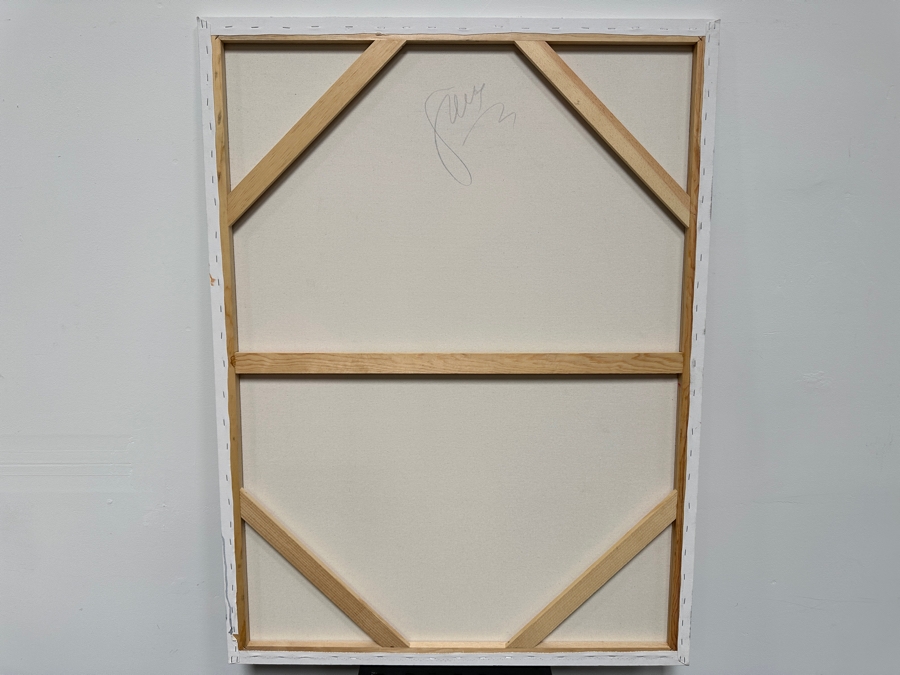 Gerrit Greve (1948-2024, Cardiff by the Sea, CA) Original Acrylic Painting On Canvas Signed Verso 36' X 48' Estimate $1,728 - $2,160 [Photo 6]