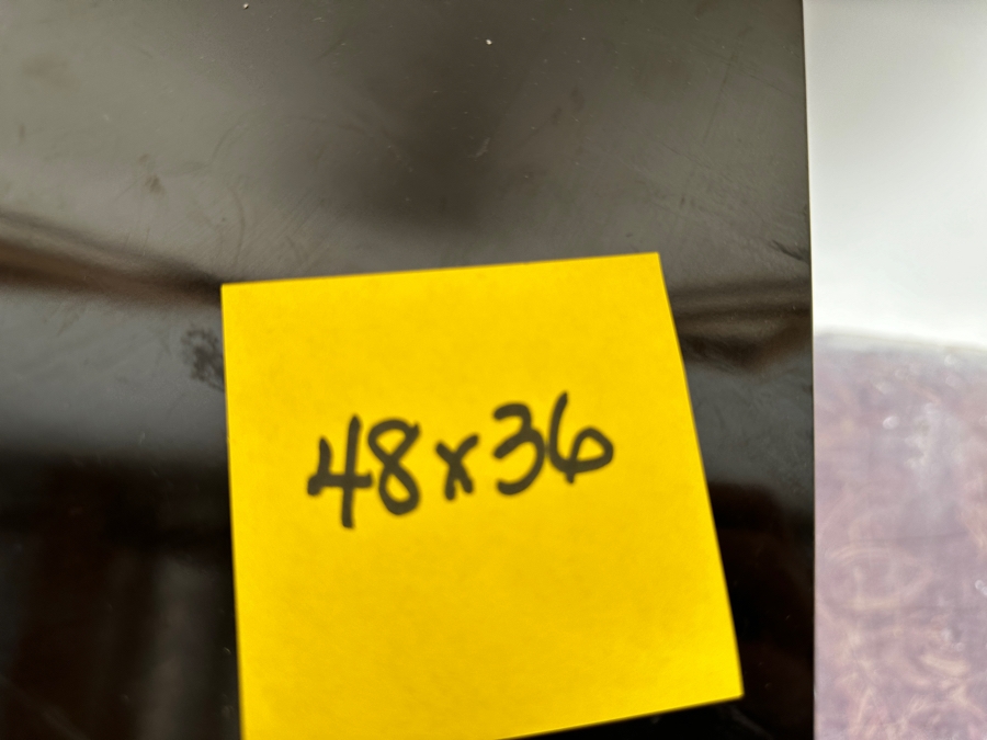 Gerrit Greve (1948-2024, Cardiff by the Sea, CA) Original Acrylic Painting On Canvas Titled 'Reeds At Amber Light II' Signed Lower Right And Verso 48' X 36' Estimate $1,728 - $2,160 [Photo 7]