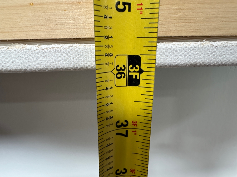 Gerrit Greve (1948-2024, Cardiff by the Sea, CA) Original Acrylic Painting On Canvas Titled 'Ocean Waves' 2013 Signed Verso 60' X 36' Estimate $2,160 - $2,700 [Photo 9]