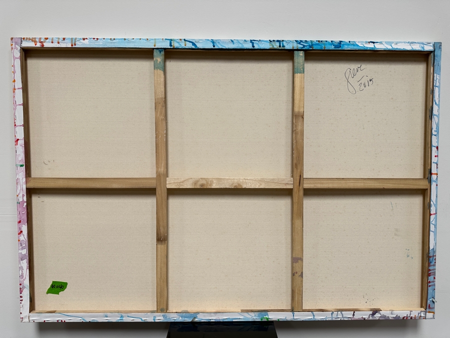 Just Added - Gerrit Greve (1948-2024, Cardiff by the Sea, CA) Original Acrylic Painting On Canvas 2015 Signed Verso 60' X 40' Estimate $2,400 - $3,000 [Photo 7]