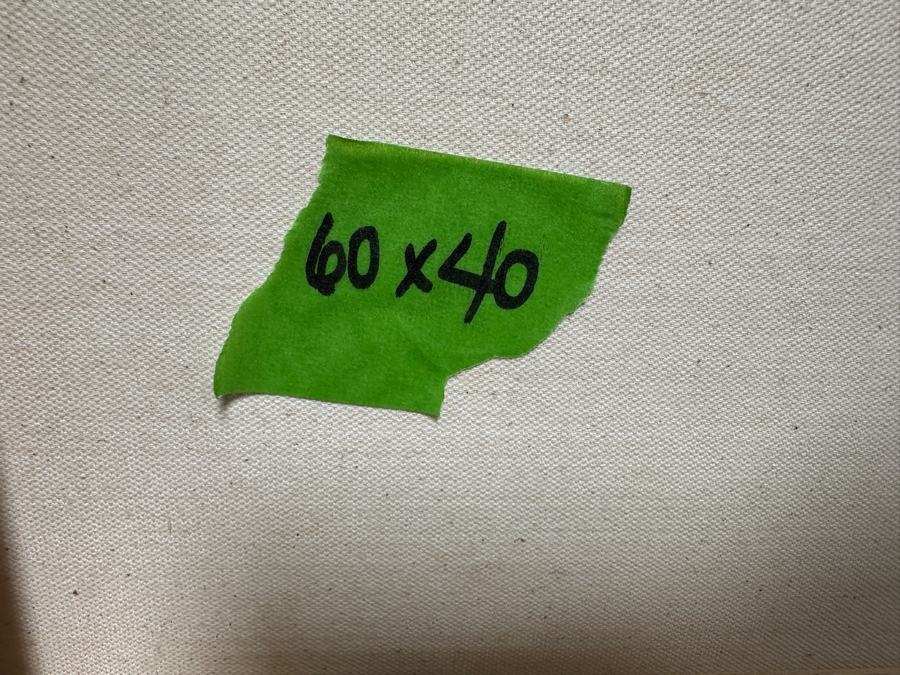Just Added - Gerrit Greve (1948-2024, Cardiff by the Sea, CA) Original Acrylic Painting On Canvas 2015 Signed Verso 60' X 40' Estimate $2,400 - $3,000 [Photo 9]
