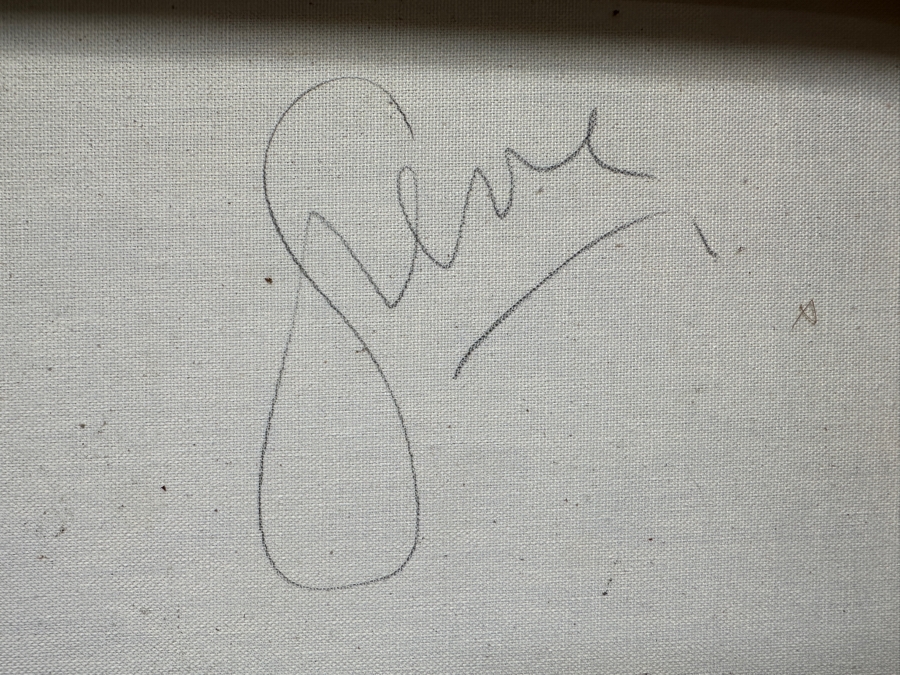 Gerrit Greve (1948-2024, Cardiff by the Sea, CA) Original Acrylic Painting On Canvas Signed Verso 72' X 40' Estimate $2,880 - $3,600 [Photo 7]