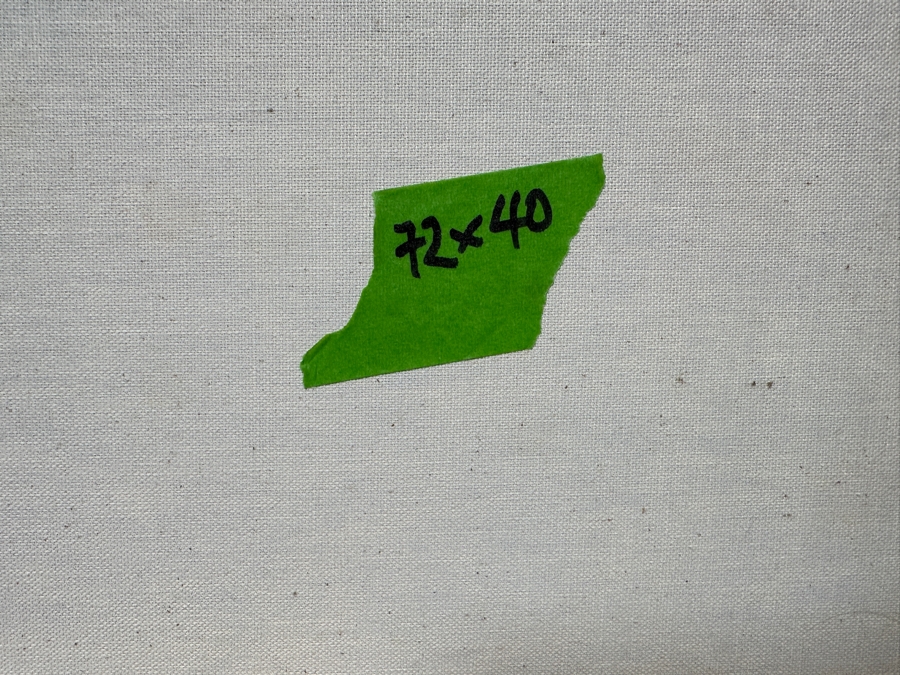 Gerrit Greve (1948-2024, Cardiff by the Sea, CA) Original Acrylic Painting On Canvas Signed Verso 72' X 40' Estimate $2,880 - $3,600 [Photo 8]