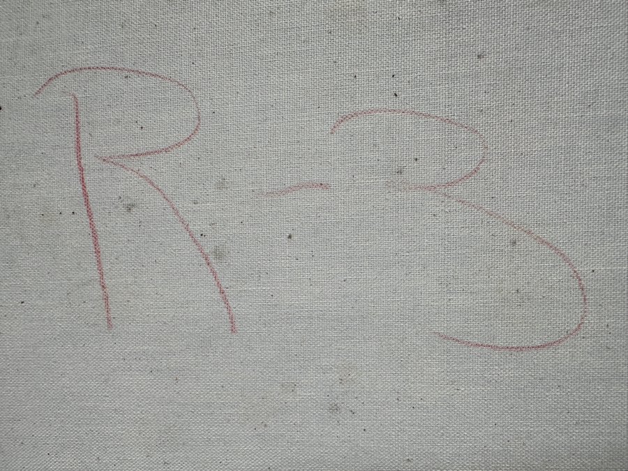 Gerrit Greve (1948-2024, Cardiff by the Sea, CA) Original Acrylic Painting On Canvas Signed Verso 72' X 40' Estimate $2,880 - $3,600 [Photo 9]