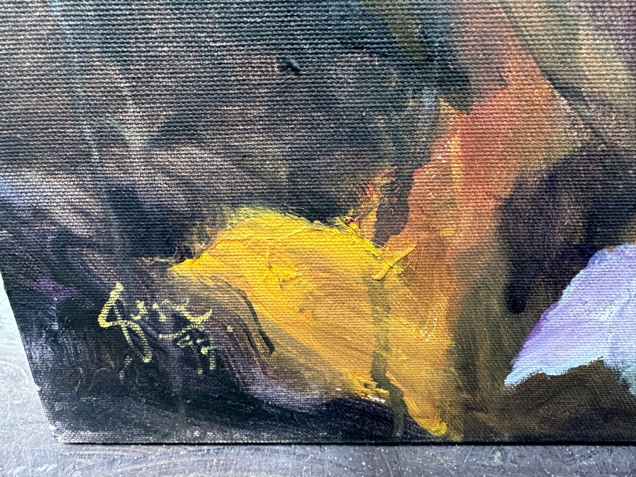 Just Added - Gerrit Greve (1948-2024, Cardiff by the Sea, CA) Original Acrylic Painting On Canvas Signed Lower Left 45' X 72' Estimate $3,240 - $4,050 [Photo 8]