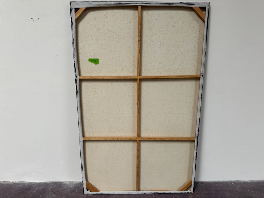 Just Added - Gerrit Greve (1948-2024, Cardiff by the Sea, CA) Original Acrylic Painting On Canvas Signed Lower Left 45' X 72' Estimate $3,240 - $4,050 [Photo 9]