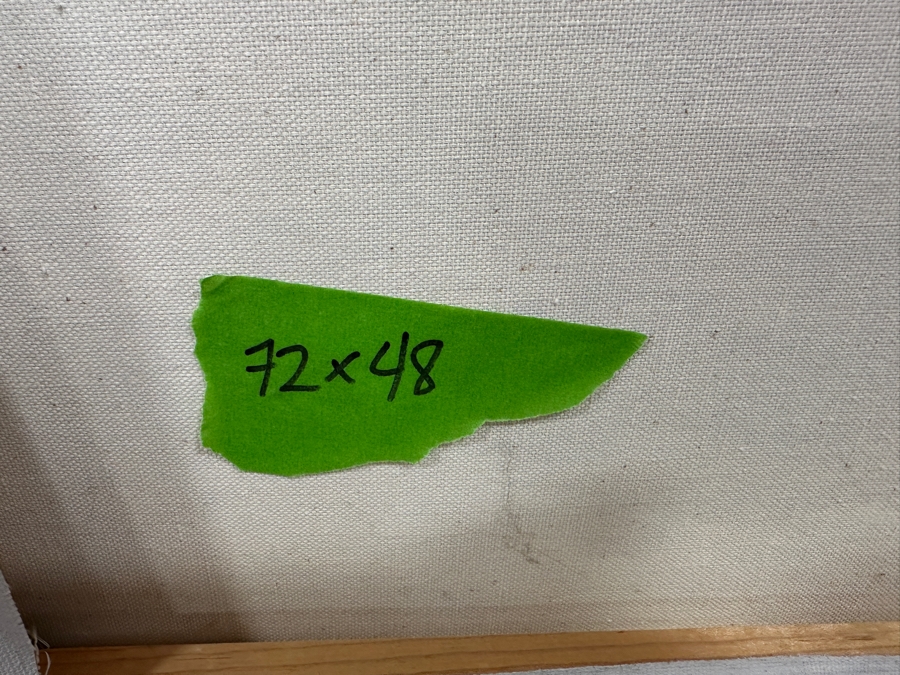 Gerrit Greve (1948-2024, Cardiff by the Sea, CA) Original Acrylic Painting On Canvas Signed Verso 72' X 48' Estimate $3,456 - $4,320 [Photo 8]