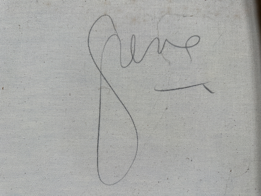 Gerrit Greve (1948-2024, Cardiff by the Sea, CA) Original Acrylic Painting On Canvas Signed Verso 72' X 48' Estimate $3,456 - $4,320 [Photo 7]