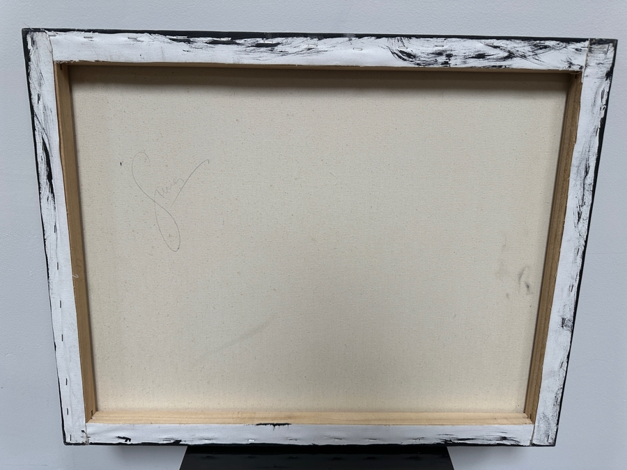 Gerrit Greve (1948-2024, Cardiff by the Sea, CA) Original Acrylic Painting On Canvas Signed Verso 28' X 22' Estimate $616 - $770 [Photo 5]