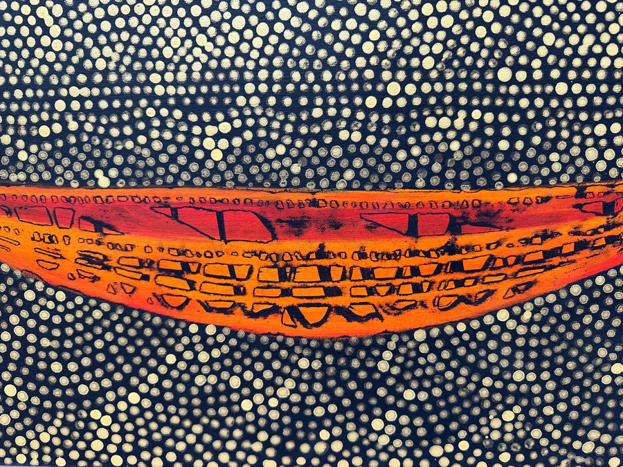 Gerrit Greve (1948-2024, Cardiff by the Sea, CA) Original Acrylic Painting On Canvas Signed Verso 28' X 22' Estimate $616 - $770 [Photo 3]