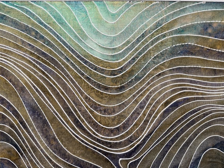 Gerrit Greve (1948-2024, Cardiff by the Sea, CA) Original Acrylic Painting On Canvas Signed Verso 28' X 22' Estimate $616 - $770 [Photo 3]