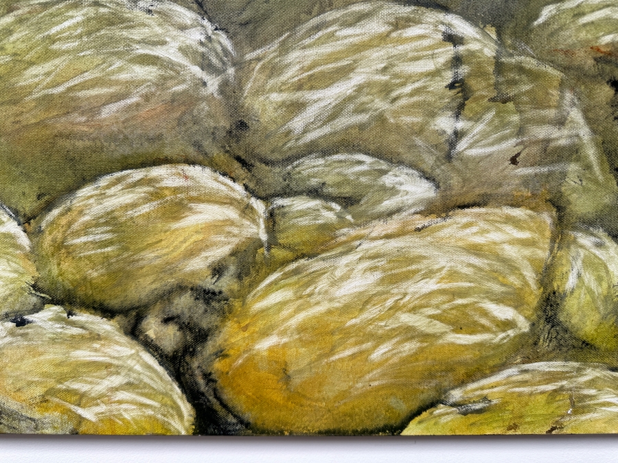 Gerrit Greve (1948-2024, Cardiff by the Sea, CA) Original Acrylic Painting On Canvas Signed Verso 28' X 22' Estimate $616 - $770 [Photo 3]