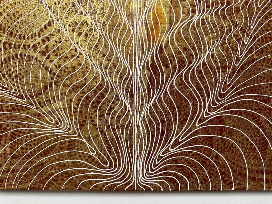 Gerrit Greve (1948-2024, Cardiff by the Sea, CA) Original Acrylic Painting On Canvas Signed Verso 28' X 22' Estimate $616 - $770 [Photo 3]