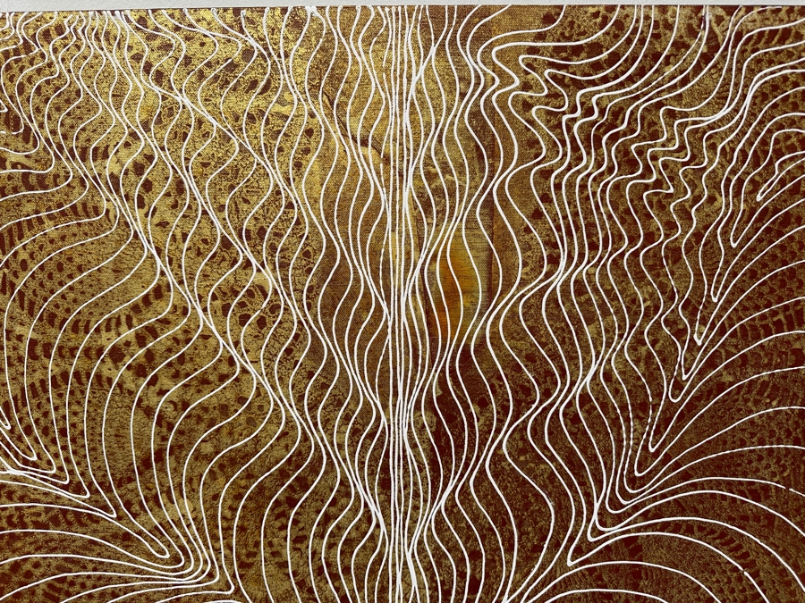 Gerrit Greve (1948-2024, Cardiff by the Sea, CA) Original Acrylic Painting On Canvas Signed Verso 28' X 22' Estimate $616 - $770 [Photo 4]