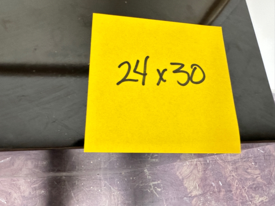 Gerrit Greve (1948-2024, Cardiff by the Sea, CA) Original Acrylic Painting On Canvas Titled 'Plants 58' 2020 Signed Verso 30' X 24' Estimate $720 - $900 [Photo 7]