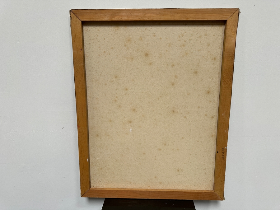 Gerrit Greve (1948-2024, Cardiff by the Sea, CA) Original Acrylic Painting On Canvas Signed Lower Right 24' X 30' Estimate $720 - $900 [Photo 7]