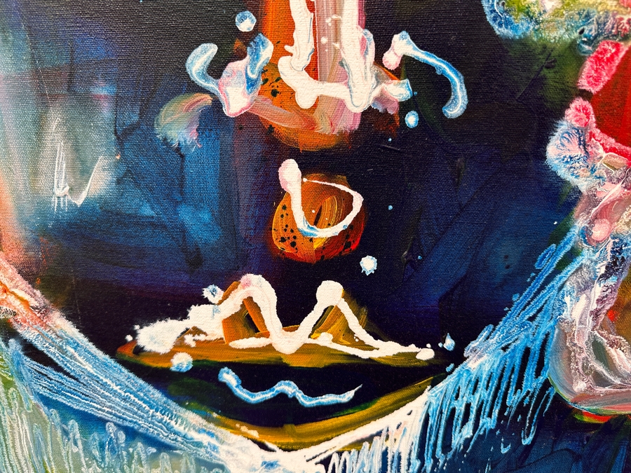 Gerrit Greve (1948-2024, Cardiff by the Sea, CA) Original Acrylic Painting On Canvas Signed Lower Right 24' X 30' Estimate $720 - $900 [Photo 5]