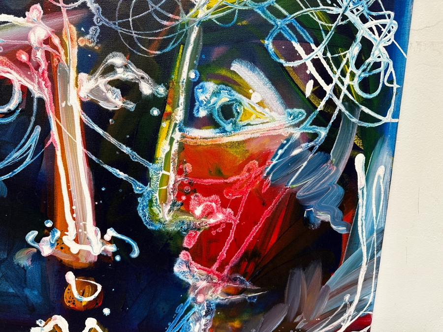 Gerrit Greve (1948-2024, Cardiff by the Sea, CA) Original Acrylic Painting On Canvas Signed Lower Right 24' X 30' Estimate $720 - $900 [Photo 3]