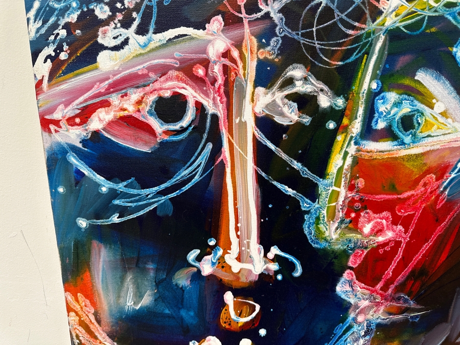 Gerrit Greve (1948-2024, Cardiff by the Sea, CA) Original Acrylic Painting On Canvas Signed Lower Right 24' X 30' Estimate $720 - $900 [Photo 4]