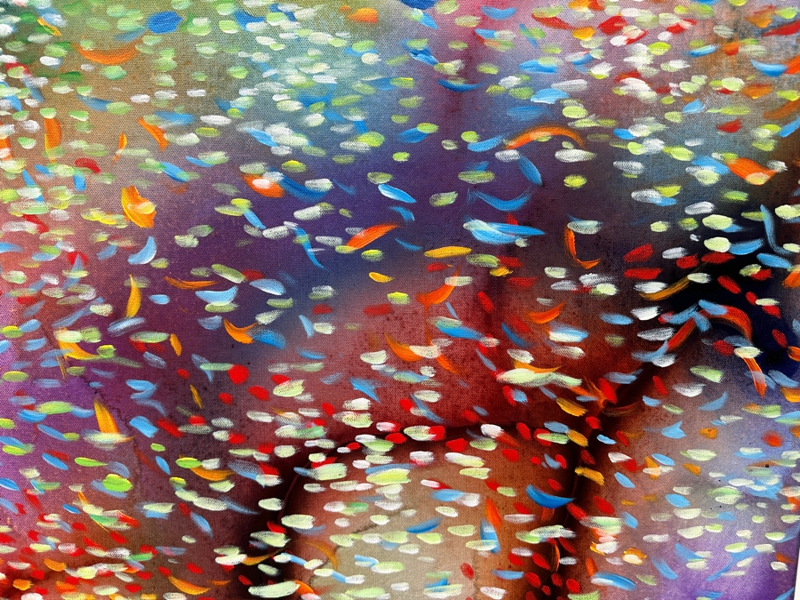 Gerrit Greve (1948-2024, Cardiff by the Sea, CA) Original Acrylic Painting On Canvas 2020 Signed Verso 24' X 30' Estimate $720 - $900 [Photo 4]