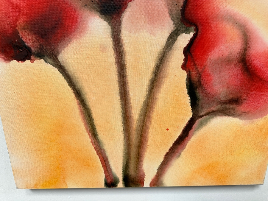 Gerrit Greve (1948-2024, Cardiff by the Sea, CA) Original Acrylic Painting On Canvas 2020 Signed Verso 24' X 30' Estimate $720 - $900 [Photo 4]