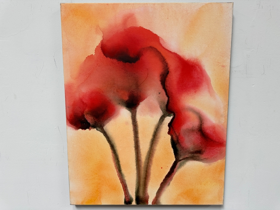 Gerrit Greve (1948-2024, Cardiff by the Sea, CA) Original Acrylic Painting On Canvas 2020 Signed Verso 24' X 30' Estimate $720 - $900 [Photo 2]