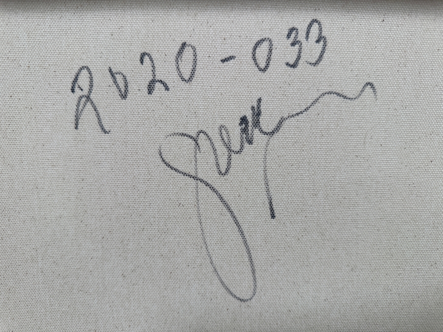 Gerrit Greve (1948-2024, Cardiff by the Sea, CA) Original Acrylic Painting On Canvas 2020 Signed Verso 24' X 30' Estimate $720 - $900 [Photo 6]