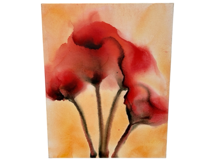 Gerrit Greve (1948-2024, Cardiff by the Sea, CA) Original Acrylic Painting On Canvas 2020 Signed Verso 24' X 30' Estimate $720 - $900 [Photo 1]