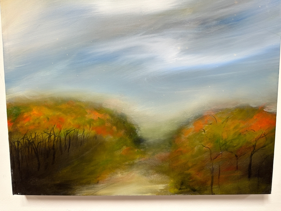 Gerrit Greve (1948-2024, Cardiff by the Sea, CA) Original Acrylic Painting On Canvas Unsigned 24' X 30' Estimate $720 - $900 [Photo 3]