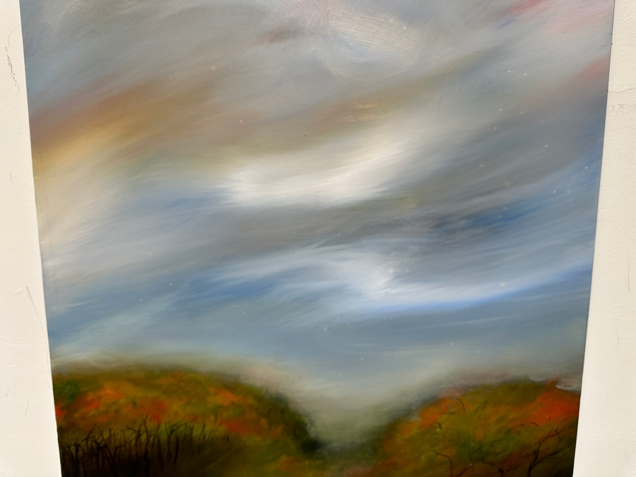 Gerrit Greve (1948-2024, Cardiff by the Sea, CA) Original Acrylic Painting On Canvas Unsigned 24' X 30' Estimate $720 - $900 [Photo 4]