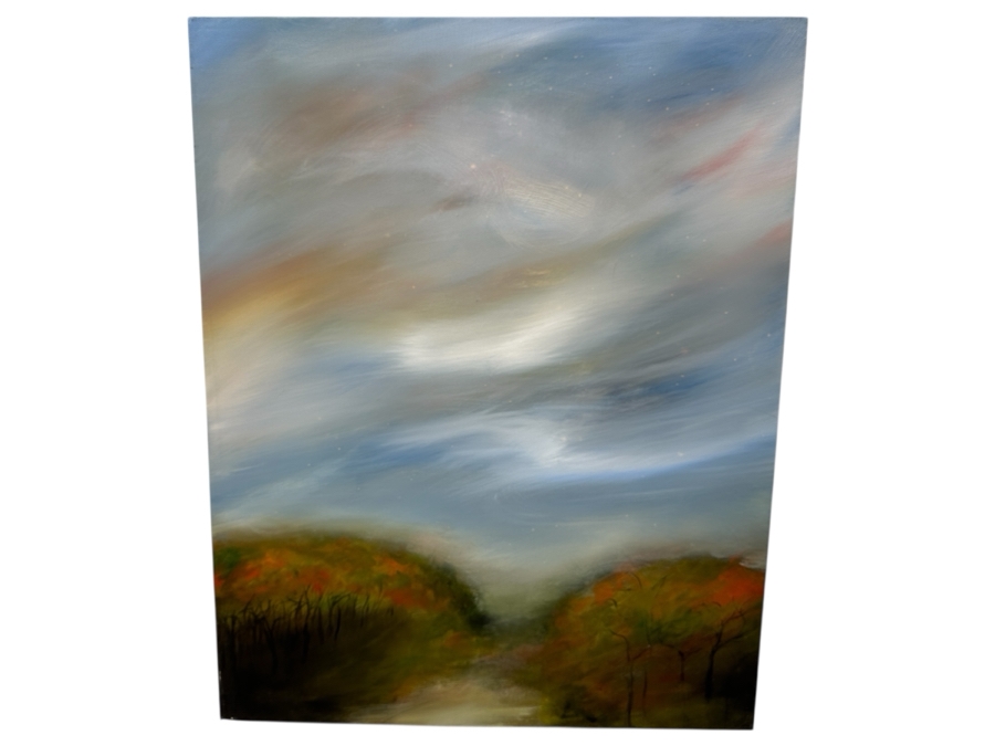 Gerrit Greve (1948-2024, Cardiff by the Sea, CA) Original Acrylic Painting On Canvas Unsigned 24' X 30' Estimate $720 - $900 [Photo 1]