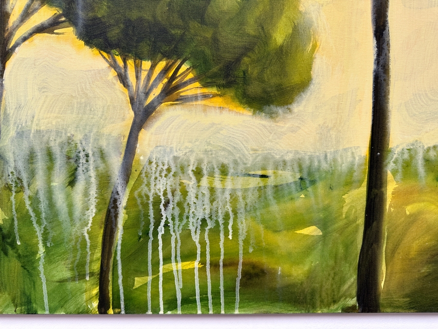 Gerrit Greve (1948-2024, Cardiff by the Sea, CA) Original Acrylic Painting On Canvas 2004 Signed Verso 30' X 24' Estimate $720 - $900 [Photo 4]