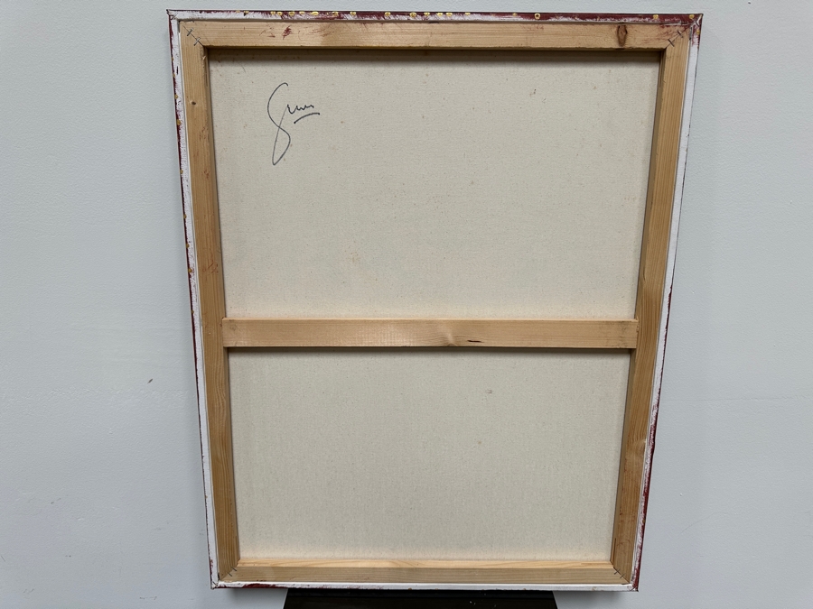 Gerrit Greve (1948-2024, Cardiff by the Sea, CA) Original Acrylic Painting On Canvas Signed Verso 24' X 30' Estimate $720 - $900 [Photo 5]