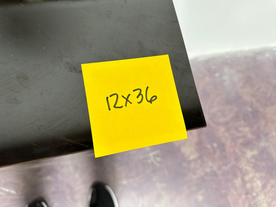 Gerrit Greve (1948-2024, Cardiff by the Sea, CA) Original Acrylic Painting On Canvas Titled 'Voyage 313' 2018 Signed Verso 36' X 12' Estimate $432 - $540 [Photo 6]