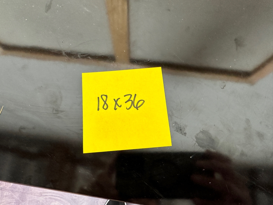 Gerrit Greve (1948-2024, Cardiff by the Sea, CA) Original Acrylic Painting On Canvas Titled 'Meadownlawn #3' 1990 Signed Lower Left And Verso 36' X 18' Estimate $648 - $810 [Photo 9]