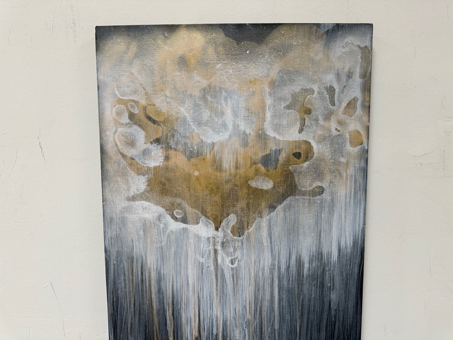 Gerrit Greve (1948-2024, Cardiff by the Sea, CA) Original Acrylic Painting On Canvas 2011 Signed Verso 18' X 36' Estimate $648 - $810 [Photo 5]