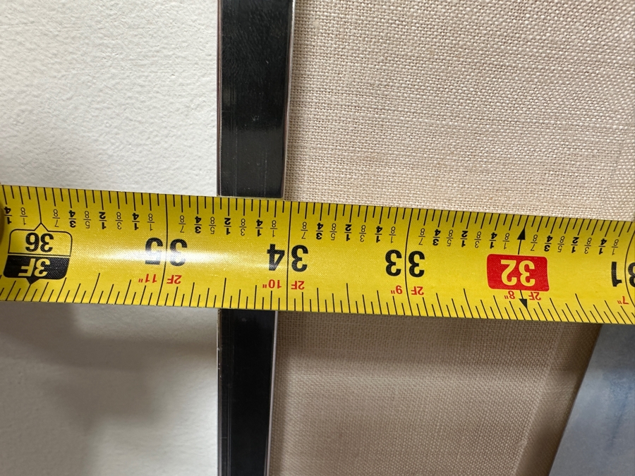 Gerrit Greve (1948-2024, Cardiff by the Sea, CA) Original Mixed Media Painting On Paper Titled 'Jamaica' 1978 Signed Lower Right 26' X 33' Framed 34.5' X 41.5' (Missing Glass) Estimate $858 - $1,073 [Photo 11]