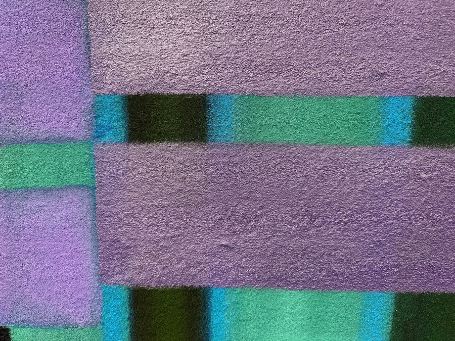 Gerrit Greve (1948-2024, Cardiff by the Sea, CA) Original Acrylic Sand Painting On Canvas Titled 'Fantasy Christmas' Signed Verso 72' X 45' Estimate $3,240 - $4,050 [Photo 5]