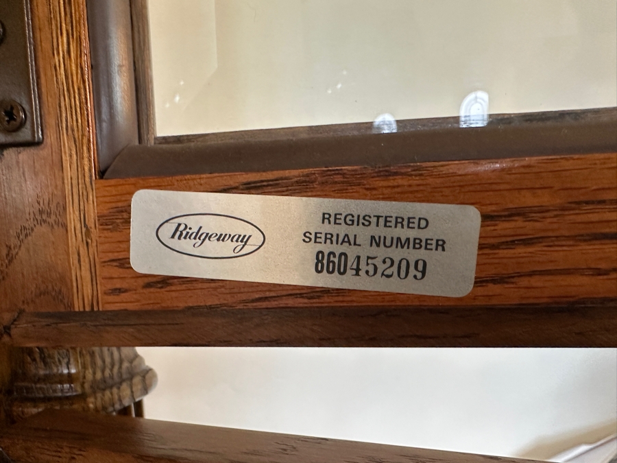 Just Added - Ridgeway Grandfather Clock 27W X 16D X 85.5H [Photo 8]