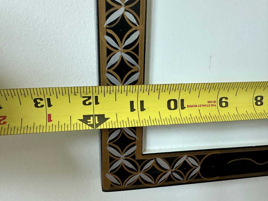 Just Added - Vintage Asian Set Of Four Wooden Panels With Applied Figures - Each Panel Measures 12 X 35 [Photo 11]