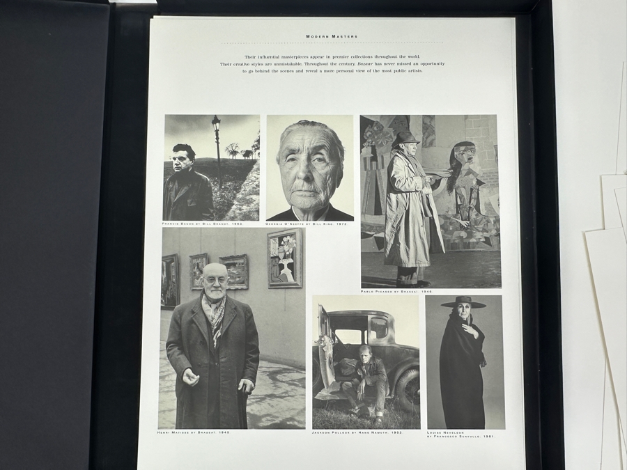 Just Added - 125 Great Moments Of Harper's Bazaar Folio Collection Of Outstanding Photographs, Illustrations & Texts From Harper's Bazaar Celebration 125th Anniversary Retails $125 [Photo 16]