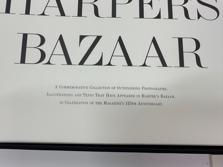 Just Added - 125 Great Moments Of Harper's Bazaar Folio Collection Of Outstanding Photographs, Illustrations & Texts From Harper's Bazaar Celebration 125th Anniversary Retails $125 [Photo 9]